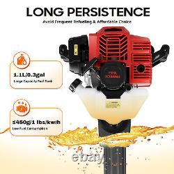 52cc 1.3L 2-stroke Single Cylinder Air-cooled Handheld Trencher Digger Machine