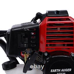 55CC 2Stroke Post Hole Digger Single Cylinder Engine Digging Machine 2.3HP New