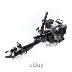 6HP 4 Stroke Outboard Motor Air Cooling Fishing Boat Engine Single Cylinder US