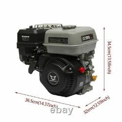 7.5HP 4 Stroke Outboard Motor Gasoline Boat Engine with Bracket Single-Cylinder