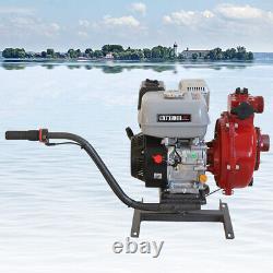 7.5HP 4-Stroke Outboard Motor Single-cylinder Fishing Boat Engine Water Pump Set