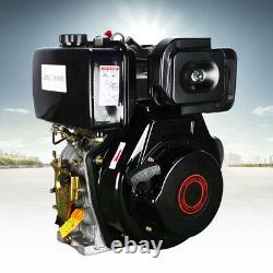 9-HP 4-Stroke Diesel Engine Single Cylinder Forced Air Cooling Diesel Engine
