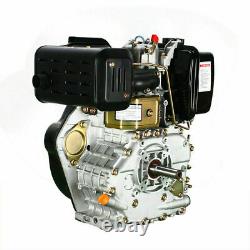 9HP 4 Stroke Air Cooled Single Cylinder Diesel Engine 406CC US Shipping