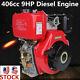 9hp 4 Stroke Diesel Engine 406cc Single Cylinder 72.2mm Shaft Length 3600rpm Top