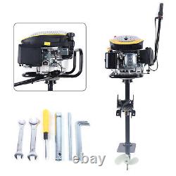 9HP 4 Stroke Outboard Motor Boat Engine Single Cylinder, Air-Cooled System 225CC