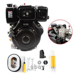 Air-cooled 406cc 10HP Engine 4 Stroke Single Cylinder Direct injection