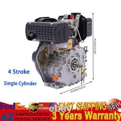 Air-cooled Diesel Engine 4 Stroke Single Cylinder For Agricultural Machinery