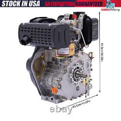 Air-cooled Diesel Engine 4 Stroke Single Cylinder For Agricultural Machinery