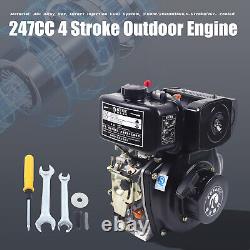 Air-cooled Diesel Engine 4 Stroke Single Cylinder For Agricultural Machinery