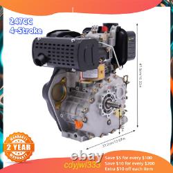 Air-cooled Diesel Engine 4 Stroke Single Cylinder For Agricultural Machinery US