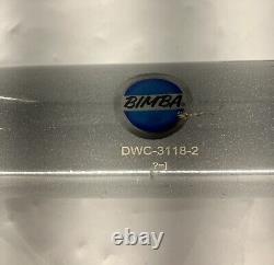 Bimba Double Wall Cylinder 7/16 Std Single End Rod 2 Bore 18Stroke DWC-3118-2