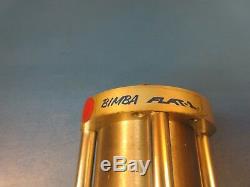 Bimba Flat-1, FO4-703 Single Rod End Cylinder, 4-Stage, 3 Bore, 3 Stroke