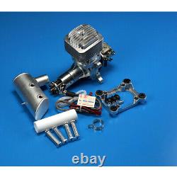 DLE85 85CC Gas Engine Single Cylinder Two Stroke Side Exhaust For RC Airplane