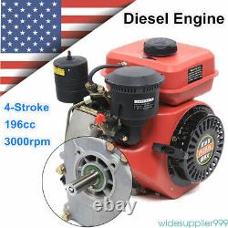 Diesel Engine 4 Stroke Single Cylinder for Agricultural 196cc 3000r/min