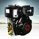 Diesel Engine 406cc 10hp Recoil Start Engine 4 Stroke Single Cylinder Air Cooled