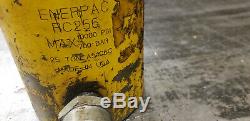 Enerpac RC256 RC-256 25-Ton x 6 Stroke Single Act Hydraulic Cylinder, No Leaks