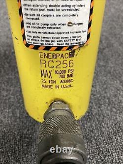 Enerpac RC256 Single acting Hydraulic cylinder, 25 Ton, 6'' in. Stroke, #4