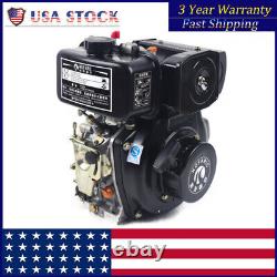 Fits Small Agricultural Machinery 4 Stroke Single Cylinder Diesel Engine 247CC