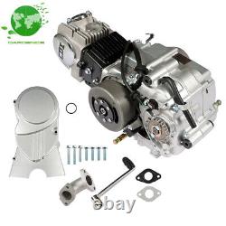 For Honda CRF50F XR50R 4 Stroke 125cc Motorcycle Engine Single Cylinder Silver