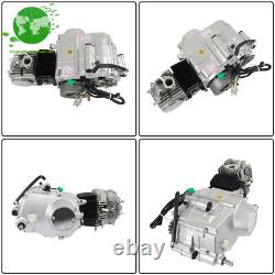 For Honda CRF50F XR50R 4 Stroke 125cc Motorcycle Engine Single Cylinder Silver