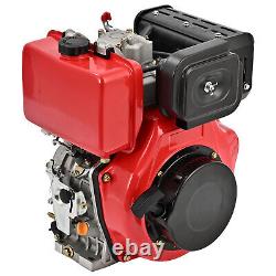 Forced Air Cooling Single Cylinder 10HP Diesel Engine 4 Stroke 411cc Genuine USA