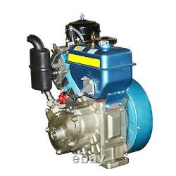 Four-Stroke Diesel Engine Single Cylinder Forced Air Cooling Farm Marine Engine