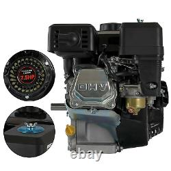 Gasoline Engine 7.5 Hp 4 Stroke Motor Manual Pull Start Single Cylinder 3.6L OHV