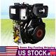 Heavy Duty 10hp 4 Stroke Diesel Engine Single Cylinder 1 Shaft Air-cooled 418cc