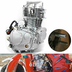Heavy Duty 350cc Motorcycle Engine Water-cooled Single Cylinder 4 Stroke Motor