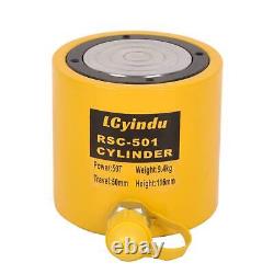 Hydraulic Cylinder Jack 2 Stroke Single Acting Hydraulic Lifting Cylinders 50T