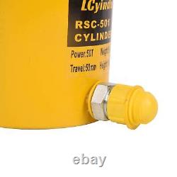 Hydraulic Cylinder Jack 2 Stroke Single Acting Hydraulic Lifting Cylinders 50T