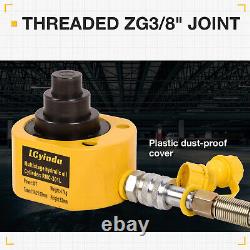 Hydraulic Cylinder Jack 30T 2.12 Stroke Solid Multi-Section Stoke Single Acting
