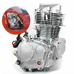 Motorcycle Engine Motor 4 Stroke 350CC Engine Water-Cooled Single-Cylinder USA