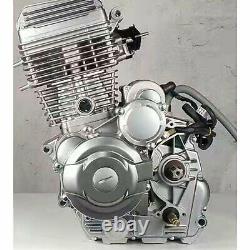 Motorcycle Engine Motor 4 Stroke 350CC Engine Water-Cooled Single-Cylinder USA