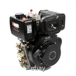 New 10 HP 406cc 4 Stroke Vertical Diesel Motor Engine Single Cylinder Heavy Duty