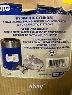 OTC Hydraulic Cylinder Single-Acting 50 Ton 3 Stroke 4122A