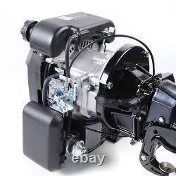 Outboard Motor Single Cylinder Marine Boat Engine Air Cooling 6HP 4 Stroke