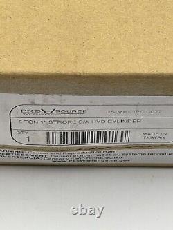 Pro Source 5 Ton 1 Stroke S/A Hydrolic Cylinder PS-MH-HPC1-077- 1 Rod Diameter