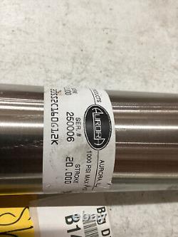 (QTY 1) 20SS2C160G12K Aurora Welded Cylinder, 20 Bore, 2 Stroke Single 250006