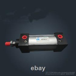 SC 40X600 Bore 40mm Stroke 600mm Single Rod Double Action Pneumatic Air Cylinder