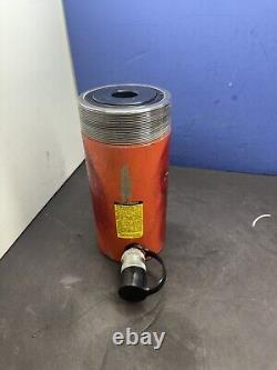 SPX POWER TEAM RH306 Single Acting Center Hole Cylinder 30-Ton 6-Stroke NICE