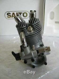Saito 72 cu in (11.80cc) Single Cylinder Ringed 4-Stroke Glow Engine #FA72B NOS