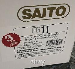 Saito Engines FG-11 10.9cc Single Cylinder 4-Stroke Gas Engine In Box