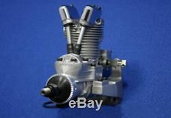 Saito FG-11 4 Stroke Single Cylinder Gasoline Engine with Mount for RC Plane