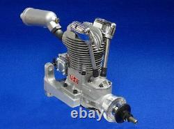 Saito FG-40 4 Stroke Single Cylinder Gasoline Engine with Mount for RC Plane