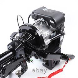 Single Cylinder 6.0HP 4 Stroke Outboard Motor Fishing Boat Engine Air Cooling