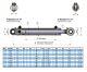 Swivel Eye Double Acting Hydraulic Cylinder-bore Options 1.5, 2, Vars. Stroke