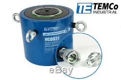TEMCo HC0021 Hydraulic Cylinder Ram Single Acting 150 TON 2 Inch Stroke