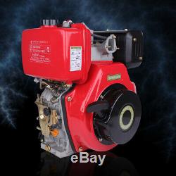 Top 406cc 9.0HP Diesel Engine 4 Stroke Single Cylinder Shaft Length 72.2mm 2020
