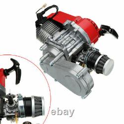 US 49CC 2 STROKE Racing ENGINE POCKET MINI BIKE ATV SCOOTER MOTOR Kit+Air Filter